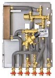 Модуль горячего водоснабжения квартиры 25кВт с контуром циркуляции КТПЦ-25