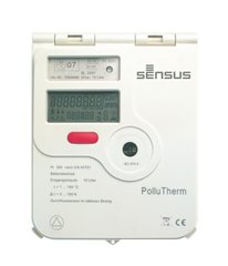 Heat meter PolluTherm DL/PolluFlow 15-1,5 L110 with 2 flow meters
