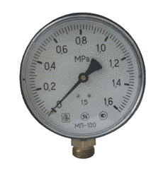 Pressure gauge MP 160-0,6MPa