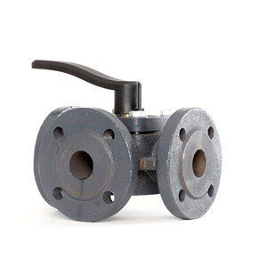 Rotary control valve HFE3 DN 40
