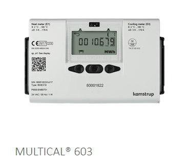 Heat meter MULTICAL 603 DN15 1,5 single-channel