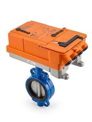 Rotary valve "butterfly" type VITECH with BELIMO electric drive DN 150