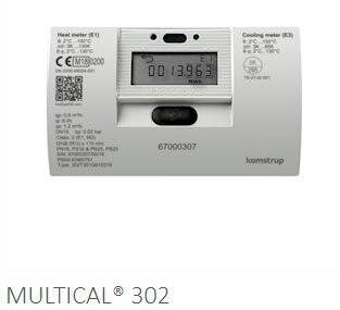 Heat meter MULTICAL 302 DN15 0,6