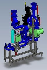Модульный ИТП отопления 750 кВт ОП-750-2